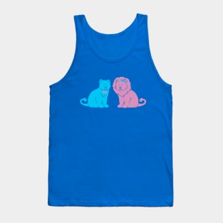 happy trans lions Tank Top